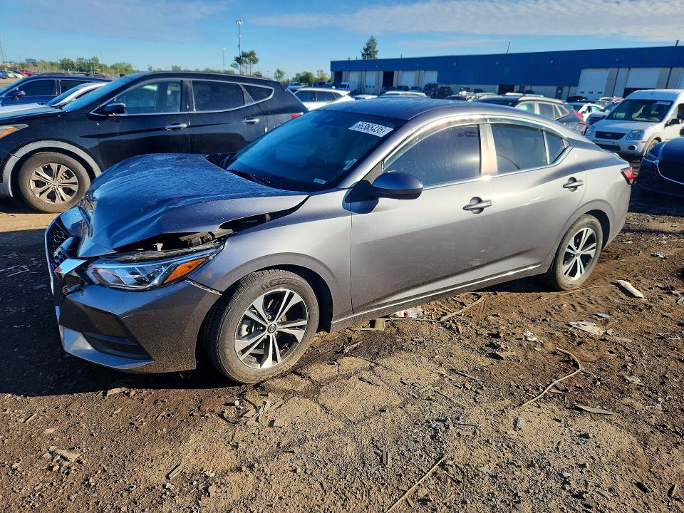 Photo 1 from auction – 2022 NISSAN SENTRA with VIN 3N1AB8CV8NY314693