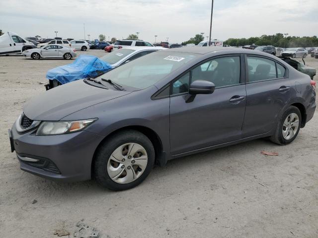 HONDA CIVIC LX 2014 with VIN 2HGFB2F50EH535935 - Photo from auction
