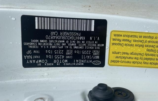 Photo 10 from auction – 2011 HYUNDAI GENESIS CO with VIN KMHHT6KD2BU064870