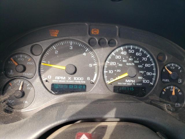Photo 9 from auction – 2000 CHEVROLET BLAZER with VIN 1GNDT13W8Y2361000