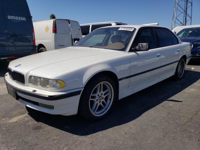 BMW 740 IL 2001 with VIN WBAGH83421DP23148 - Photo from auction