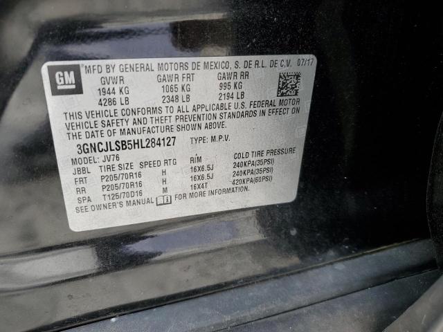 Photo 14 from auction – 2017 CHEVROLET TRAX 1LT with VIN 3GNCJLSB5HL284127