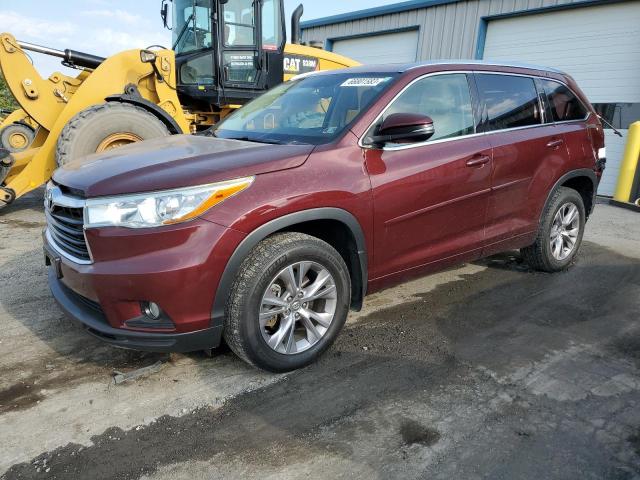TOYOTA HIGHLANDER 2015 с VIN 5TDJKRFH2FS073960 - Снимка от търг