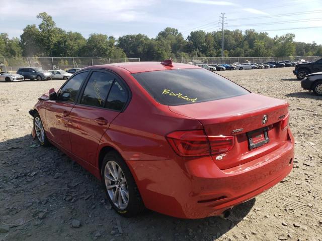 Photo 2 from auction – 2017 BMW 320 XI with VIN WBA8E5G55HNU42318