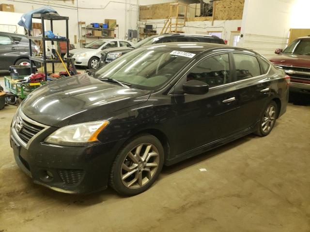 NISSAN SENTRA S 2013 with VIN 3N1AB7AP7DL757654 - Photo from auction
