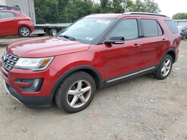 FORD EXPLORER X 2016 with VIN 1FM5K8D85GGA53059 - Photo from auction