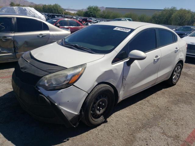 KIA RIO LX 2014 with VIN KNADM4A30E6350865 - Photo from auction