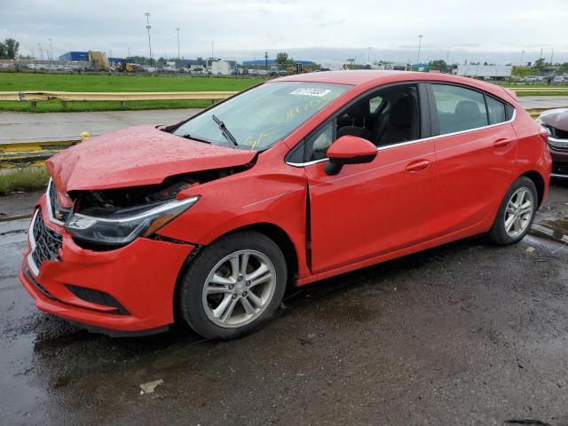 CHEVROLET CRUZE LT 2018 with VIN 3G1BE6SM7JS559593 - Photo from auction