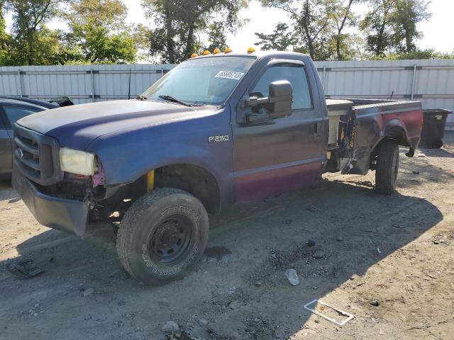 FORD F250 SUPER 2002 with VIN 1FTNF21S72EC77766 - Photo from auction