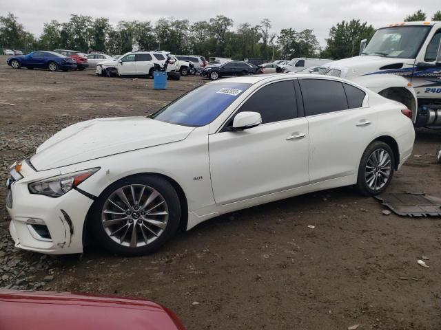 INFINITI Q50 LUXE 2018 with VIN JN1EV7AP3JM360680 - Photo from auction