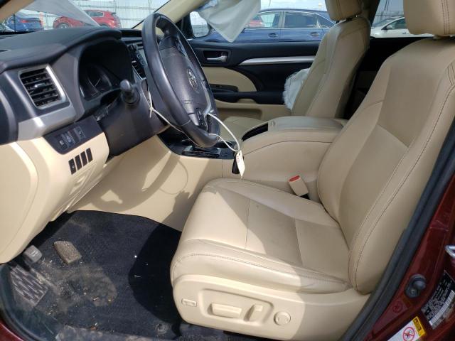 Photo 7 from auction – 2017 TOYOTA HIGHLANDER with VIN 5TDJZRFH6HS483711
