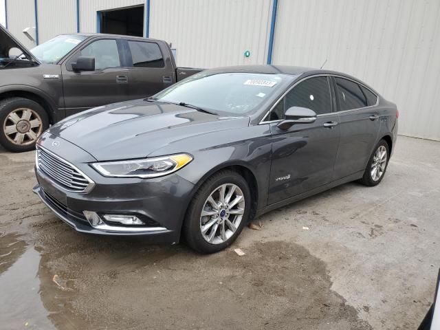 FORD FUSION SE 2017 with VIN 3FA6P0LU9HR164983 - Photo from auction