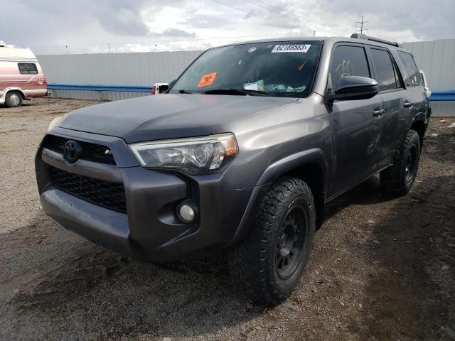TOYOTA 4RUNNER SR 2016 with VIN JTEBU5JR5G5314727 - Photo from auction