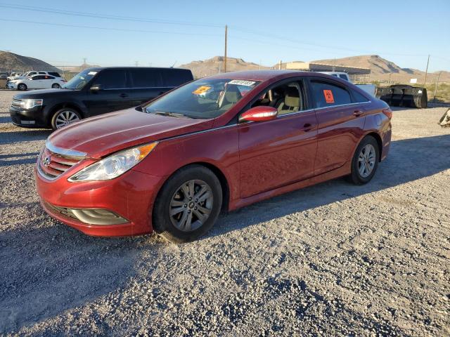 HYUNDAI SONATA GLS 2014 with VIN 5NPEB4AC4EH930381 - Photo from auction
