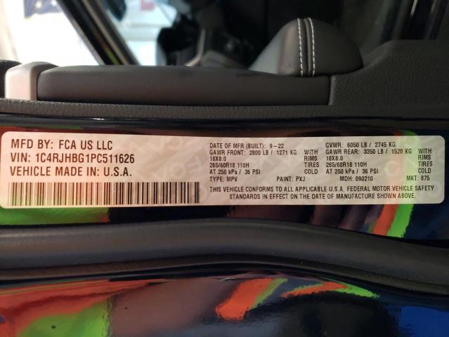 Photo 14 from auction – 2023 JEEP GRAN CHER with VIN 1C4RJHBG1PC511626