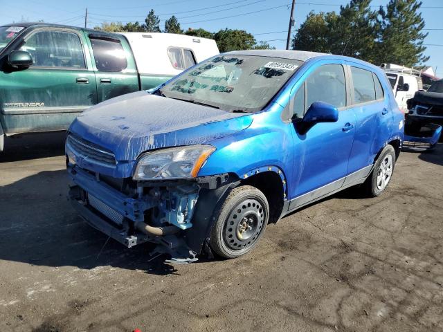 CHEVROLET TRAX LS 2015 with VIN KL7CJKSB6FB257095 - Photo from auction