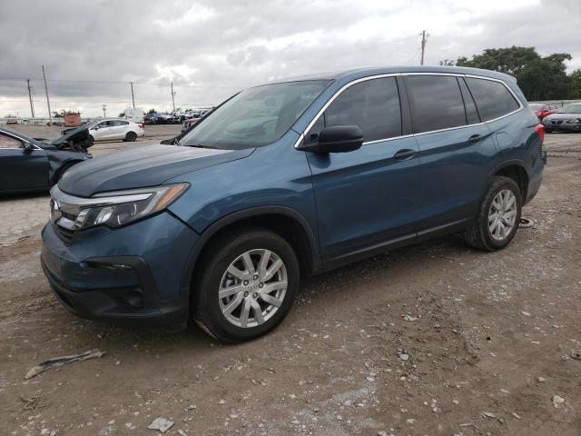 HONDA PILOT LX 2019 with VIN 5FNYF5H14KB029937 - Photo from auction