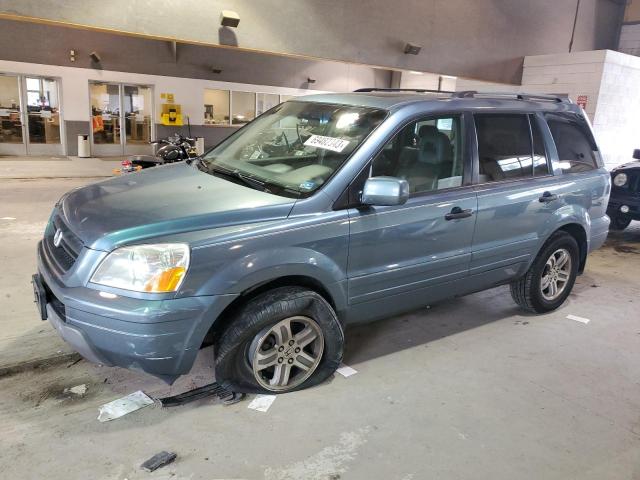 HONDA PILOT EXL 2005 with VIN 5FNYF18545B055924 - Photo from auction