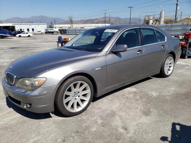 BMW 750 I 2006 with VIN WBAHL83596DT04779 - Photo from auction