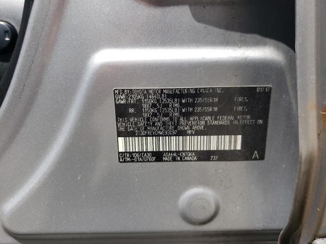 Photo 14 from auction – 2017 TOYOTA RAV4 LIMIT with VIN 2T3DFREV0HW593097