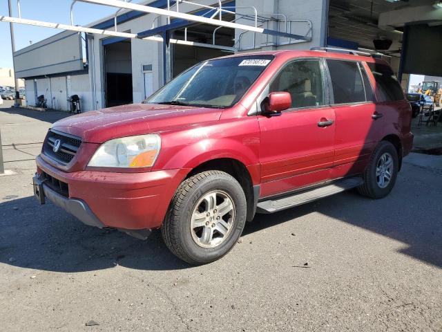 Photo 1 from auction – 2004 HONDA PILOT EXL with VIN 2HKYF18614H619666