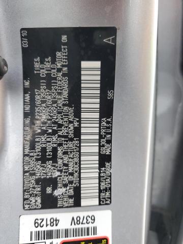 Photo 14 from auction – 2011 TOYOTA SIENNA XLE with VIN 5TDYK3DC3BS017281