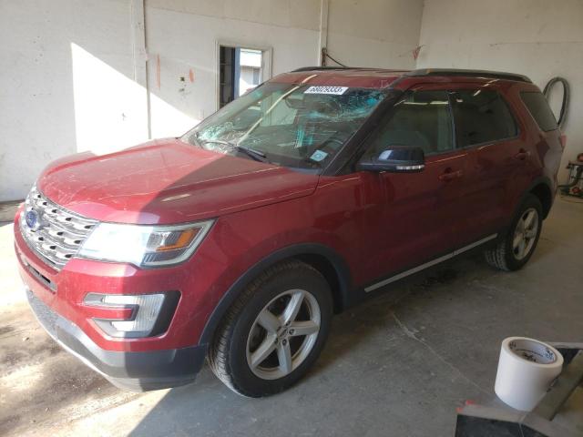 FORD EXPLORER X 2016 with VIN 1FM5K8D85GGC30158 - Photo from auction