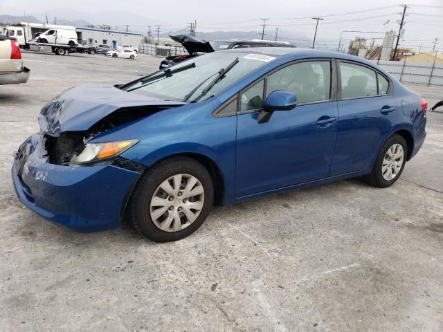 HONDA CIVIC LX 2012 with VIN 19XFB2F58CE344657 - Photo from auction
