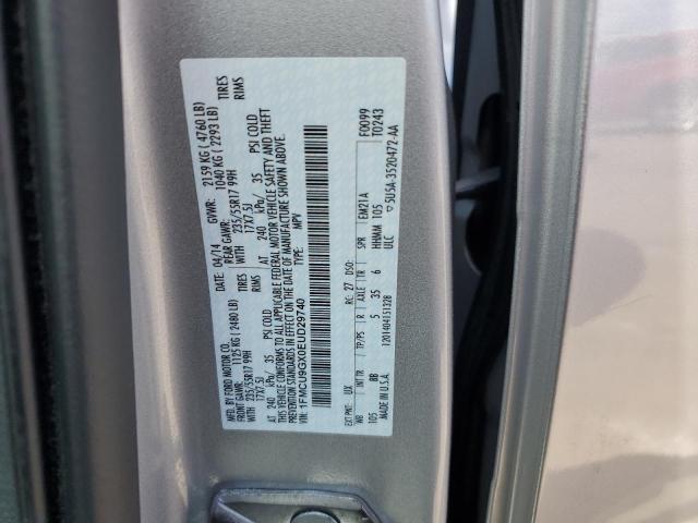 Photo 14 from auction – 2014 FORD ESCAPE SE with VIN 1FMCU9GX0EUD29740