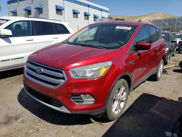 FORD ESCAPE SE 2017 with VIN 1FMCU9G97HUC55934 - Photo from auction