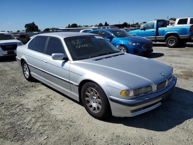 Photo 4 from auction – 2001 BMW 740 IL with VIN WBAGH83461DP34301