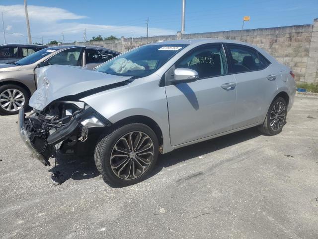 TOYOTA COROLLA L 2014 with VIN 2T1BURHE2EC121840 - Photo from auction