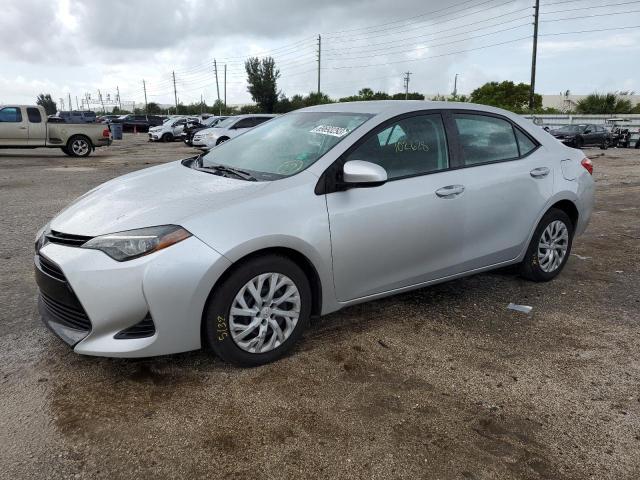 TOYOTA COROLLA L 2018 with VIN 5YFBURHE6JP752620 - Photo from auction