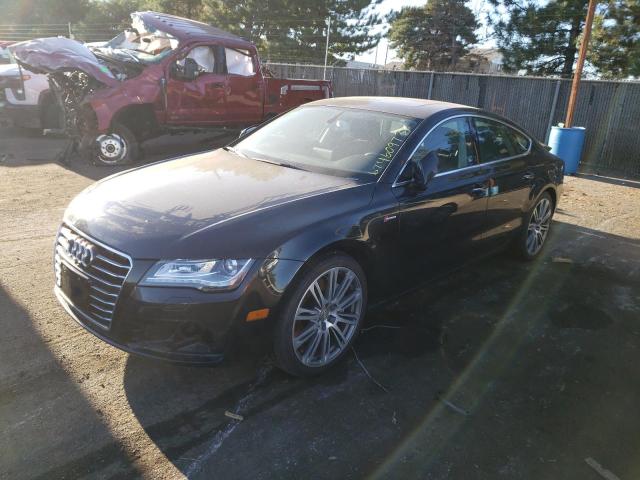 AUDI A7 PREMIUM 2014 with VIN WAUWGAFCXEN025654 - Photo from auction