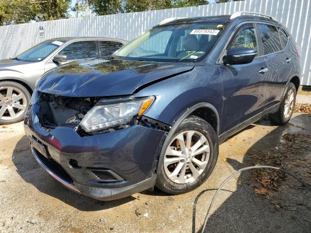 NISSAN ROGUE S 2015 with VIN KNMAT2MT0FP564310 - Photo from auction
