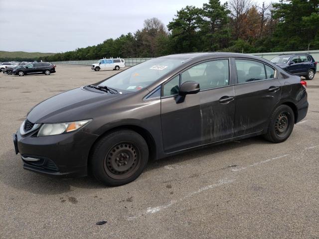 HONDA CIVIC LX 2013 with VIN 19XFB2F58DE206280 - Photo from auction