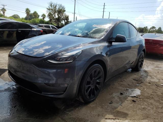 TESLA MODEL Y 2021 with VIN 5YJYGDEEXMF254851 - Photo from auction