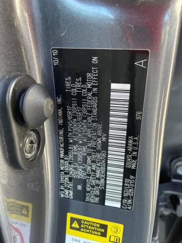 Photo 10 from auction – 2011 TOYOTA HIGHLANDER with VIN 5TDBK3EH0BS047063