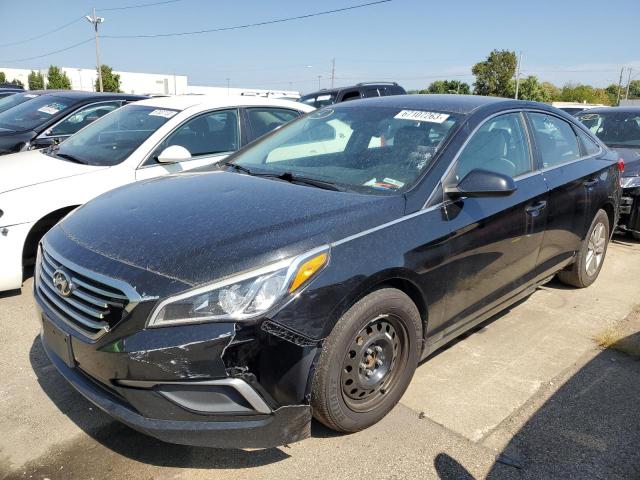 HYUNDAI SONATA SE 2016 with VIN 5NPE24AF1GH353242 - Photo from auction