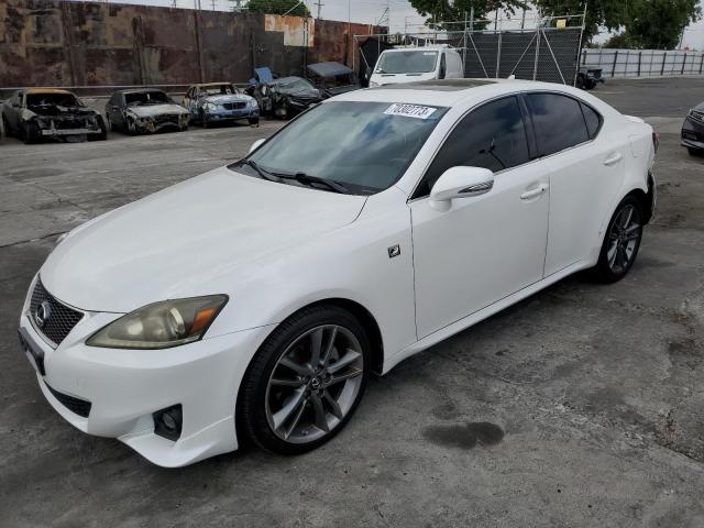 LEXUS IS 250 2012 with VIN JTHBF5C28C5169710 - Photo from auction