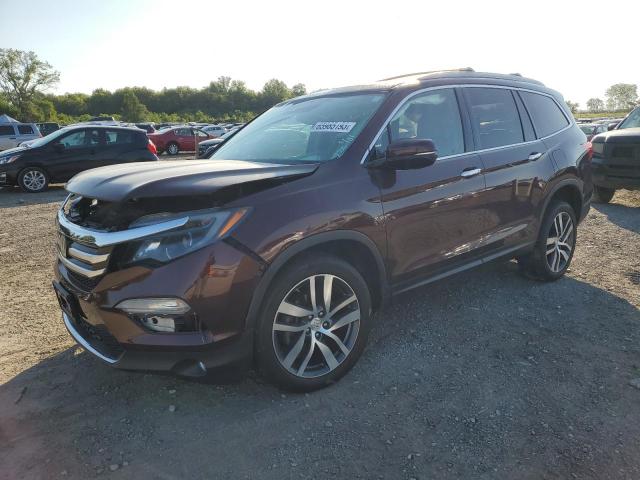 HONDA PILOT TOUR 2016 with VIN 5FNYF6H90GB126040 - Photo from auction