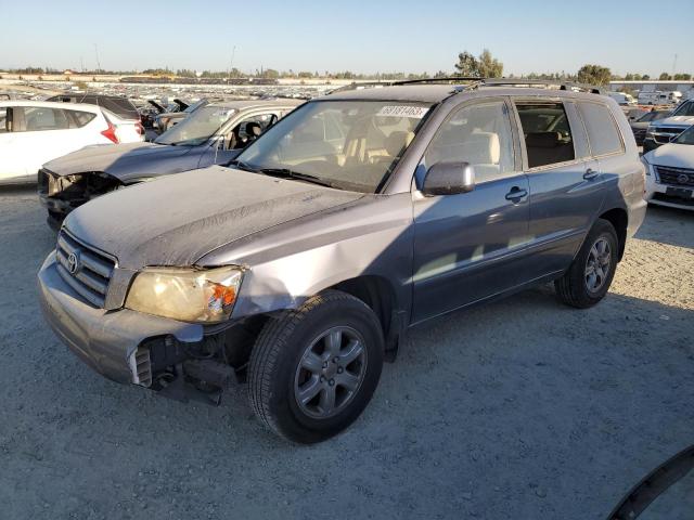 TOYOTA HIGHLANDER 2004 with VIN JTEGP21A840040650 - Photo from auction