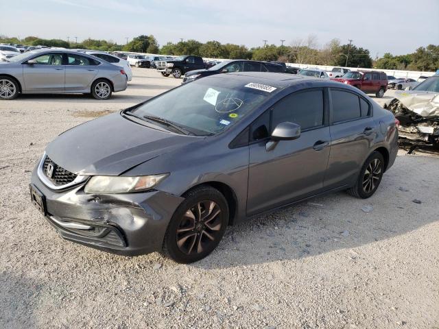 HONDA CIVIC EX 2013 with VIN 19XFB2F80DE254933 - Photo from auction