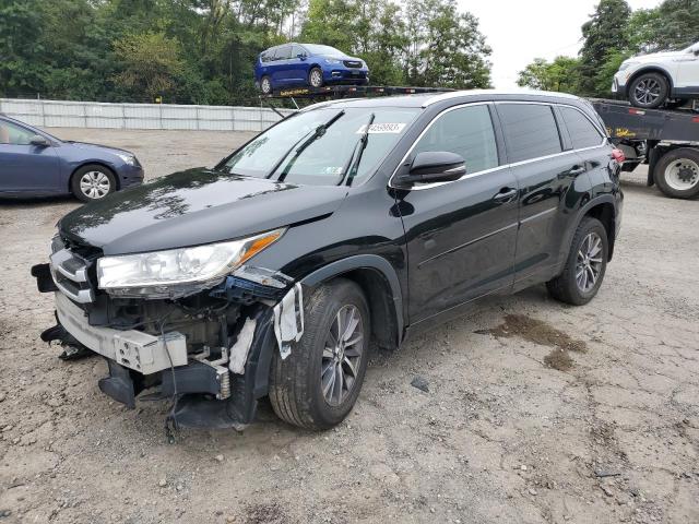 TOYOTA HIGHLANDER 2017 مع رقم تعريف المركبة 5TDJZRFH6HS468058 - صورة من المزاد
