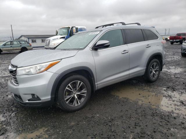 TOYOTA HIGHLANDER 2016 with VIN 5TDJKRFH6GS272298 - Photo from auction