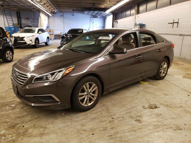 HYUNDAI SONATA SE 2017 with VIN 5NPE24AF9HH466552 - Photo from auction