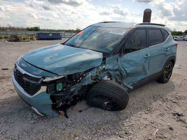 KIA SELTOS EX 2024 with VIN KNDER2AA6R7477826 - Photo from auction