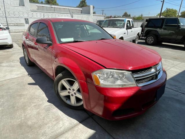 DODGE AVENGER SE 2013 with VIN 1C3CDZAB1DN708597 - Photo from auction