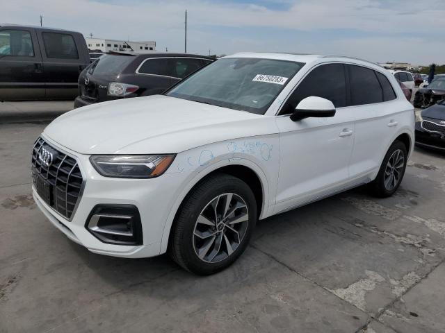 AUDI Q5 PREMIUM 2021 with VIN WA1BAAFY2M2003429 - Photo from auction