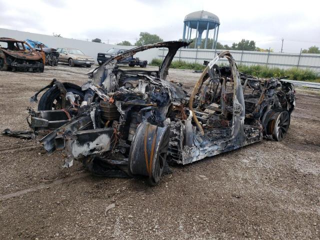 TESLA MODEL X 2017 with VIN 5YJXCDE20HF066617 - Photo from auction